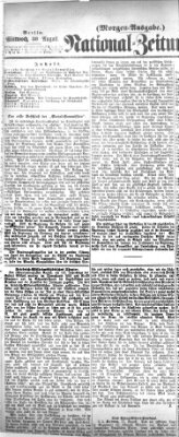 Nationalzeitung Mittwoch 30. August 1865