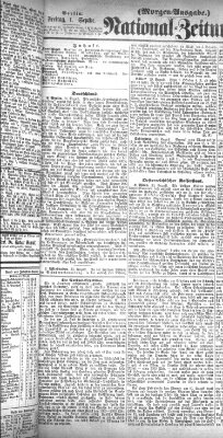 Nationalzeitung Freitag 1. September 1865