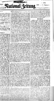 Nationalzeitung Sonntag 12. April 1868