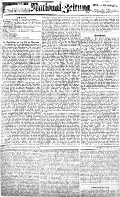 Nationalzeitung Samstag 16. Mai 1868