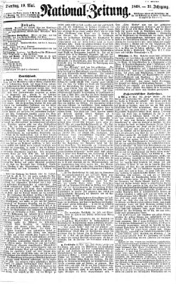 Nationalzeitung Dienstag 19. Mai 1868