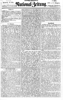 Nationalzeitung Mittwoch 27. Mai 1868