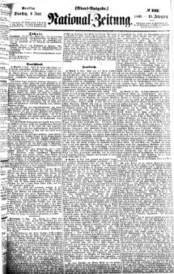 Nationalzeitung Dienstag 2. Juni 1868