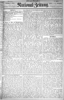 Nationalzeitung Freitag 5. Juni 1868