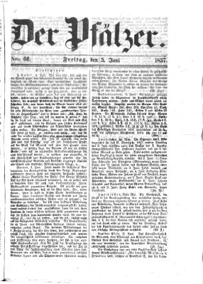 Pfälzer Freitag 5. Juni 1857