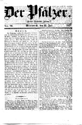 Pfälzer Mittwoch 22. Juli 1857