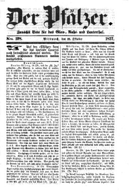 Pfälzer Mittwoch 28. Oktober 1857