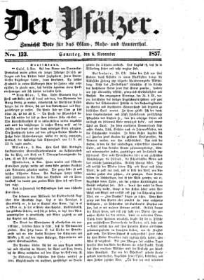 Pfälzer Sonntag 8. November 1857