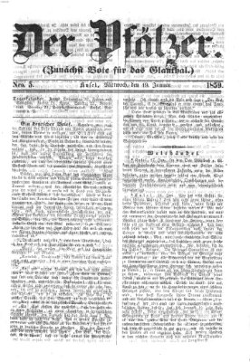 Pfälzer Mittwoch 19. Januar 1859