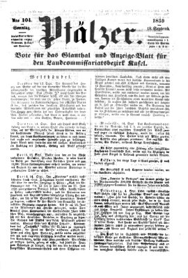 Pfälzer Sonntag 18. September 1859