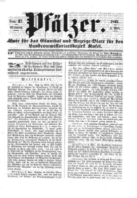 Pfälzer Mittwoch 8. Mai 1861