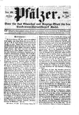 Pfälzer Freitag 26. Juli 1861