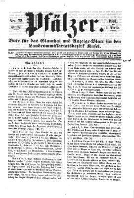 Pfälzer Freitag 6. September 1861