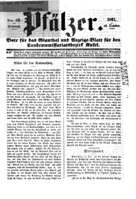 Pfälzer Mittwoch 16. Oktober 1861