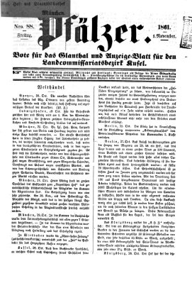 Pfälzer Freitag 1. November 1861