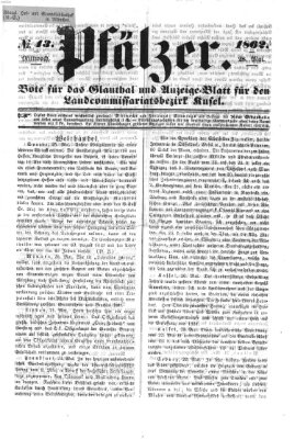 Pfälzer Mittwoch 28. Mai 1862