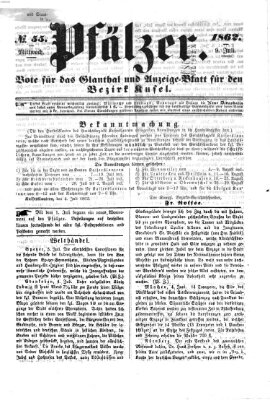 Pfälzer Mittwoch 9. Juli 1862