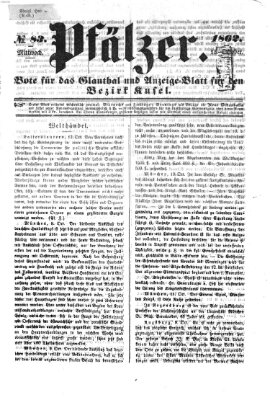 Pfälzer Mittwoch 15. Oktober 1862