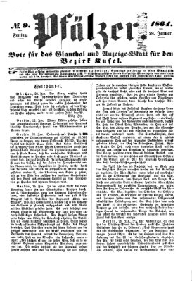 Pfälzer Freitag 29. Januar 1864