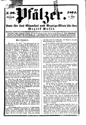 Pfälzer Mittwoch 4. Mai 1864