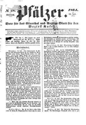 Pfälzer Mittwoch 20. Juli 1864