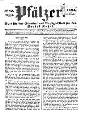 Pfälzer Mittwoch 19. Oktober 1864