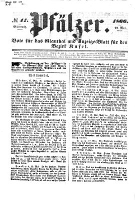 Pfälzer Mittwoch 23. Mai 1866