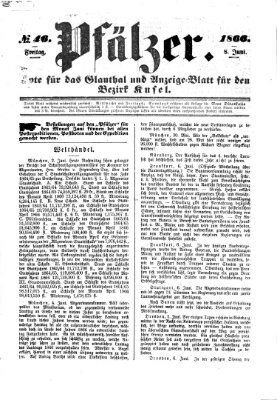 Pfälzer Freitag 8. Juni 1866