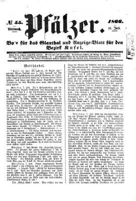 Pfälzer Mittwoch 11. Juli 1866