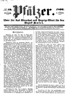 Pfälzer Mittwoch 3. Oktober 1866