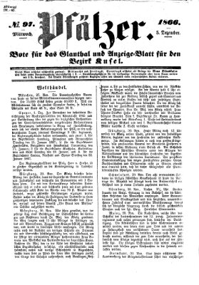 Pfälzer Mittwoch 5. Dezember 1866