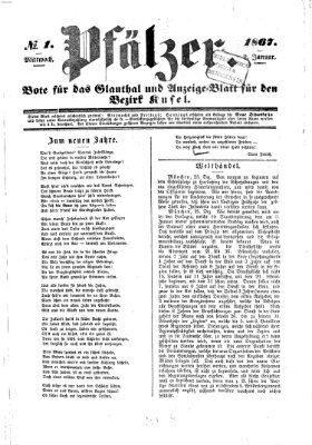 Pfälzer Mittwoch 2. Januar 1867