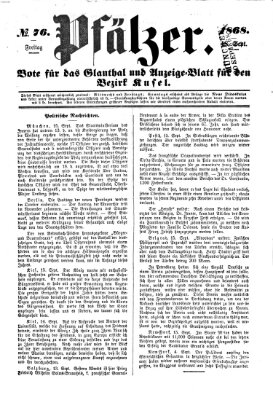 Pfälzer Freitag 18. September 1868