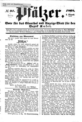 Pfälzer Freitag 4. Dezember 1868