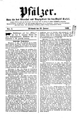 Pfälzer Mittwoch 13. Januar 1869