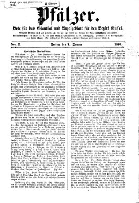 Pfälzer Freitag 7. Januar 1870