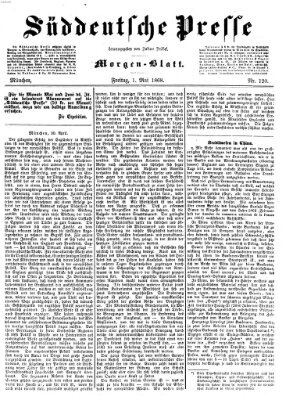 Süddeutsche Presse Freitag 1. Mai 1868