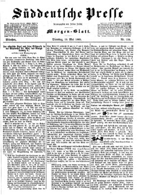 Süddeutsche Presse Dienstag 19. Mai 1868