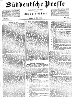 Süddeutsche Presse Freitag 3. Juli 1868