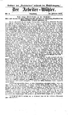 Der Proletarier Sonntag 19. Februar 1871