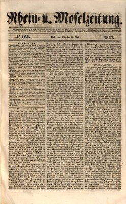 Rhein- und Mosel-Zeitung Dienstag 20. Juli 1847