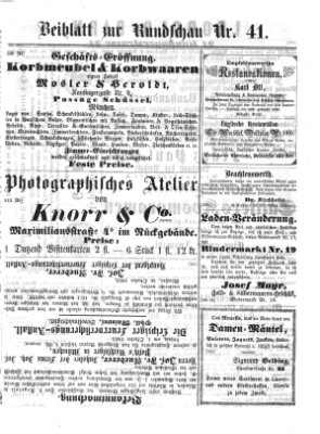 Allgemeine Rundschau Sonntag 8. Oktober 1865