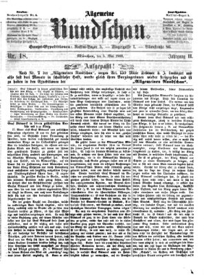 Allgemeine Rundschau Sonntag 6. Mai 1866