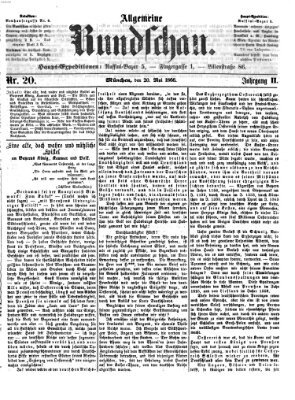 Allgemeine Rundschau Sonntag 20. Mai 1866