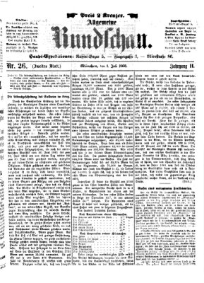 Allgemeine Rundschau Sonntag 1. Juli 1866