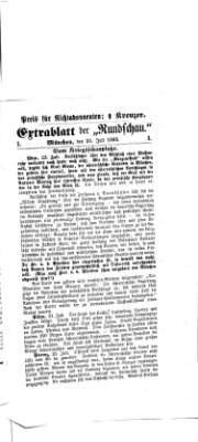 Allgemeine Rundschau Montag 23. Juli 1866