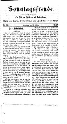 Saal-Bote Samstag 16. März 1867