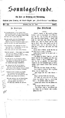 Saal-Bote Samstag 22. Juni 1867