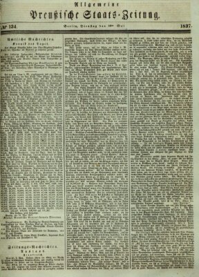 Allgemeine preußische Staats-Zeitung Dienstag 16. Mai 1837