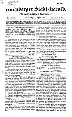 Fränkischer Herold Dienstag 2. April 1861